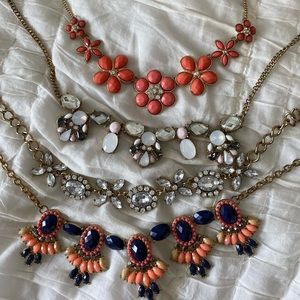 Bundle of Statement necklaces